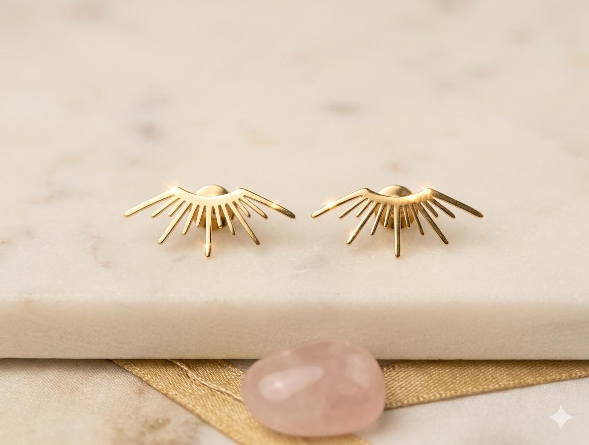 Fan Earrings