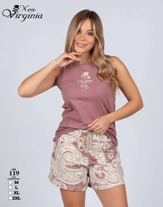 Shorts Pajama Set