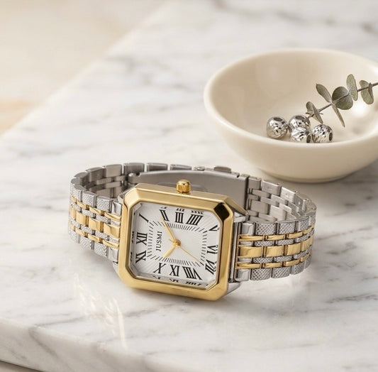 JUSMI Watch Stainless Plated
