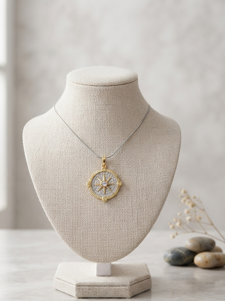 Celestial Compass Pendant