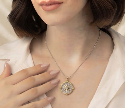 Celestial Compass Pendant