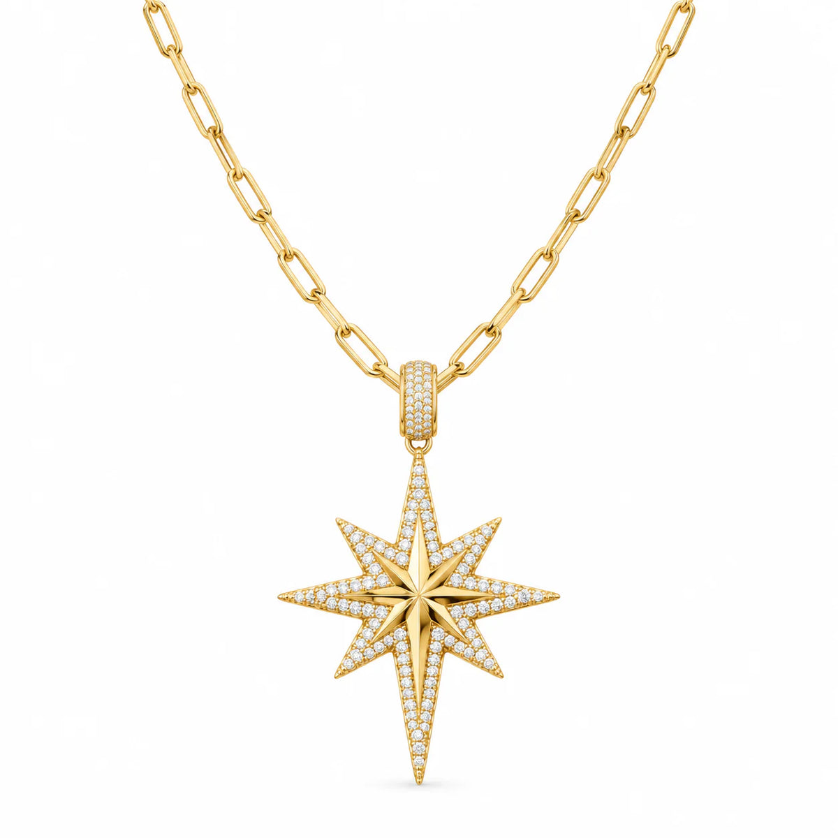 Starlist zircon necklace - studio