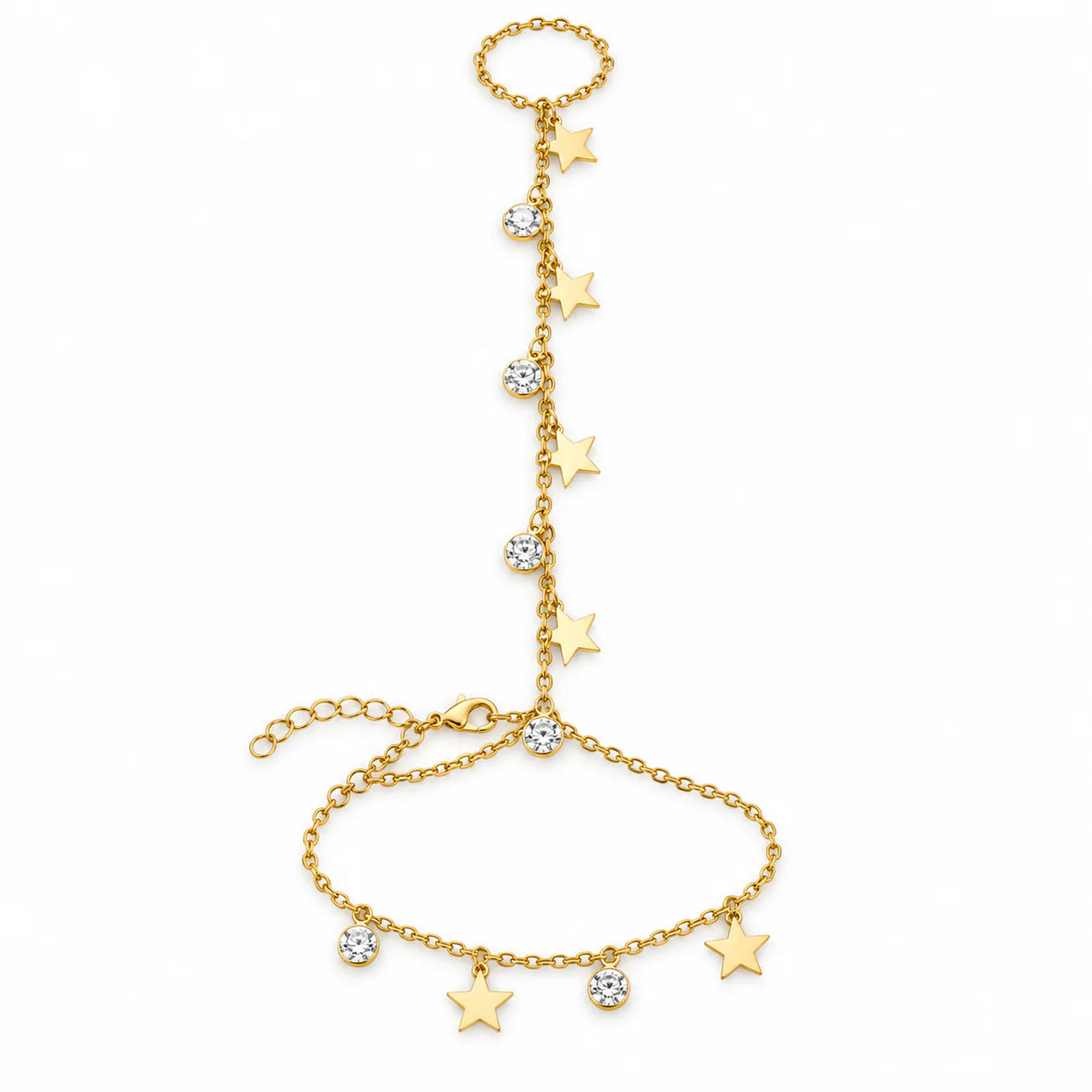 Astral Elegance Hand Chain - studio