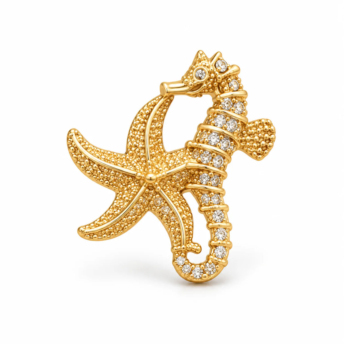 Sea Horse & Star Earrings - studio