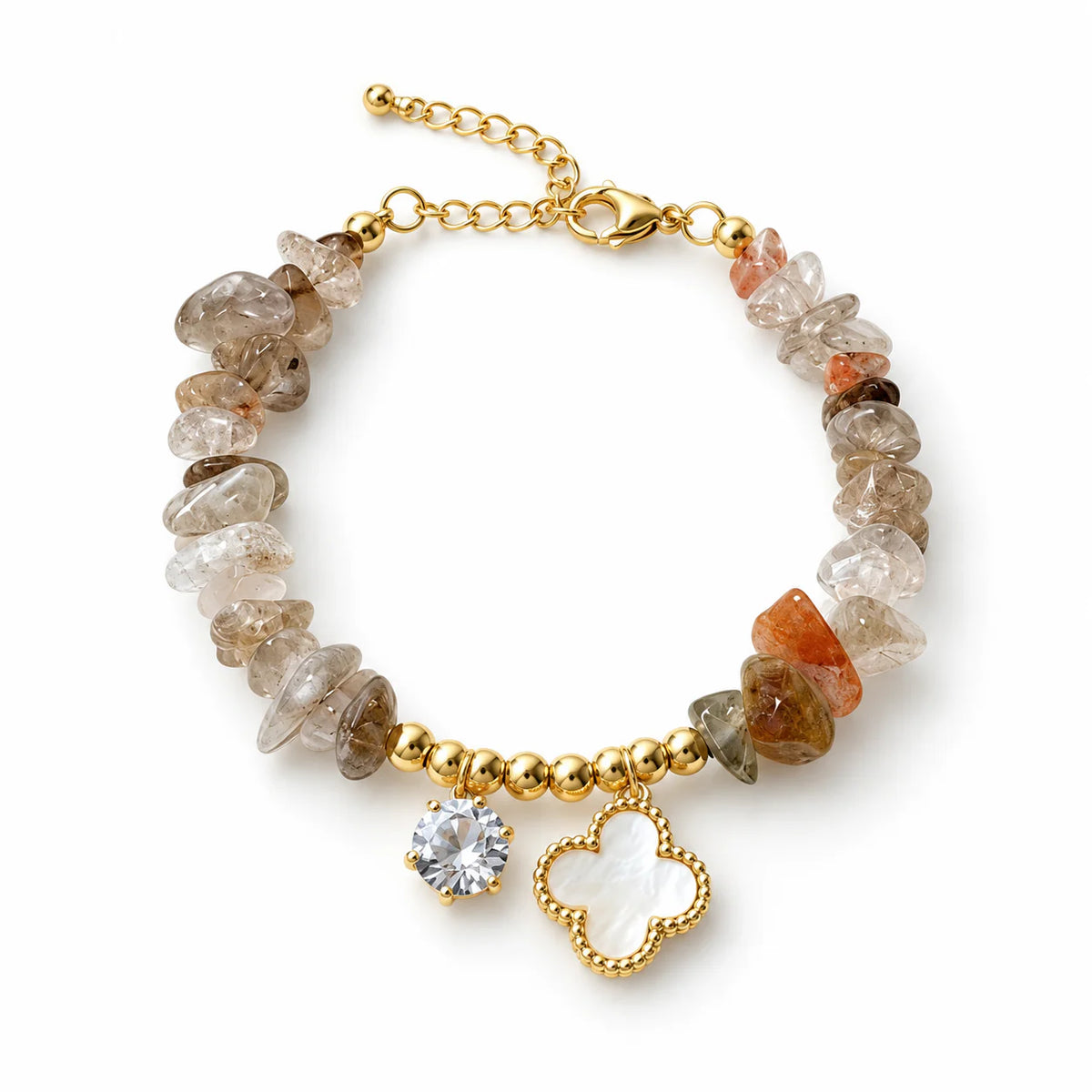 Hazel Clover Bracelet - studio