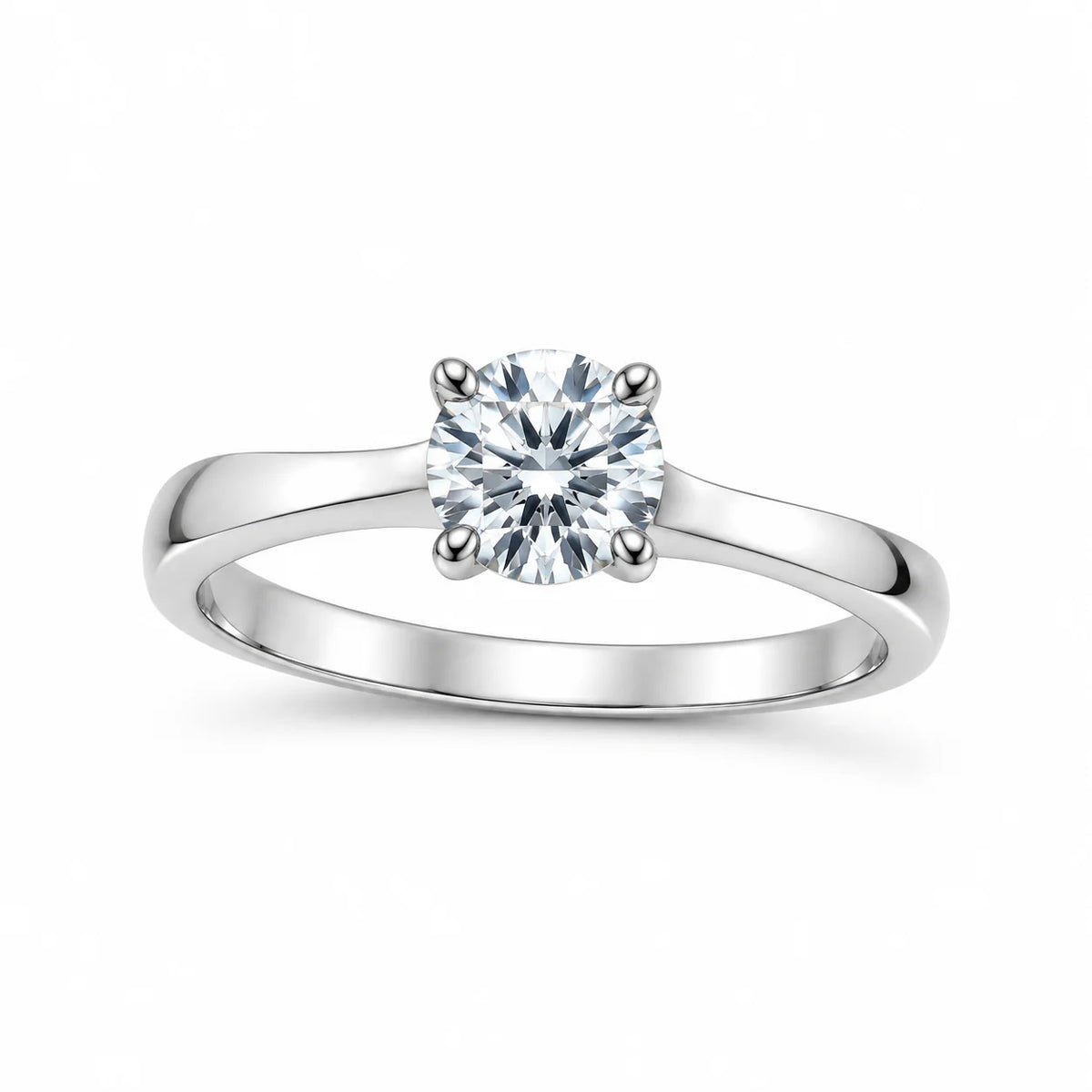 Solitaire Grace Ring ( Free Size ) - studio