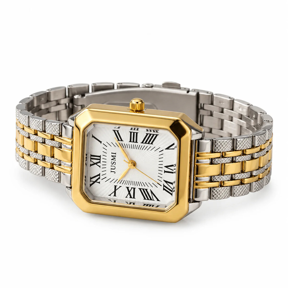 JUSMI Stainless Steel Watch - studio