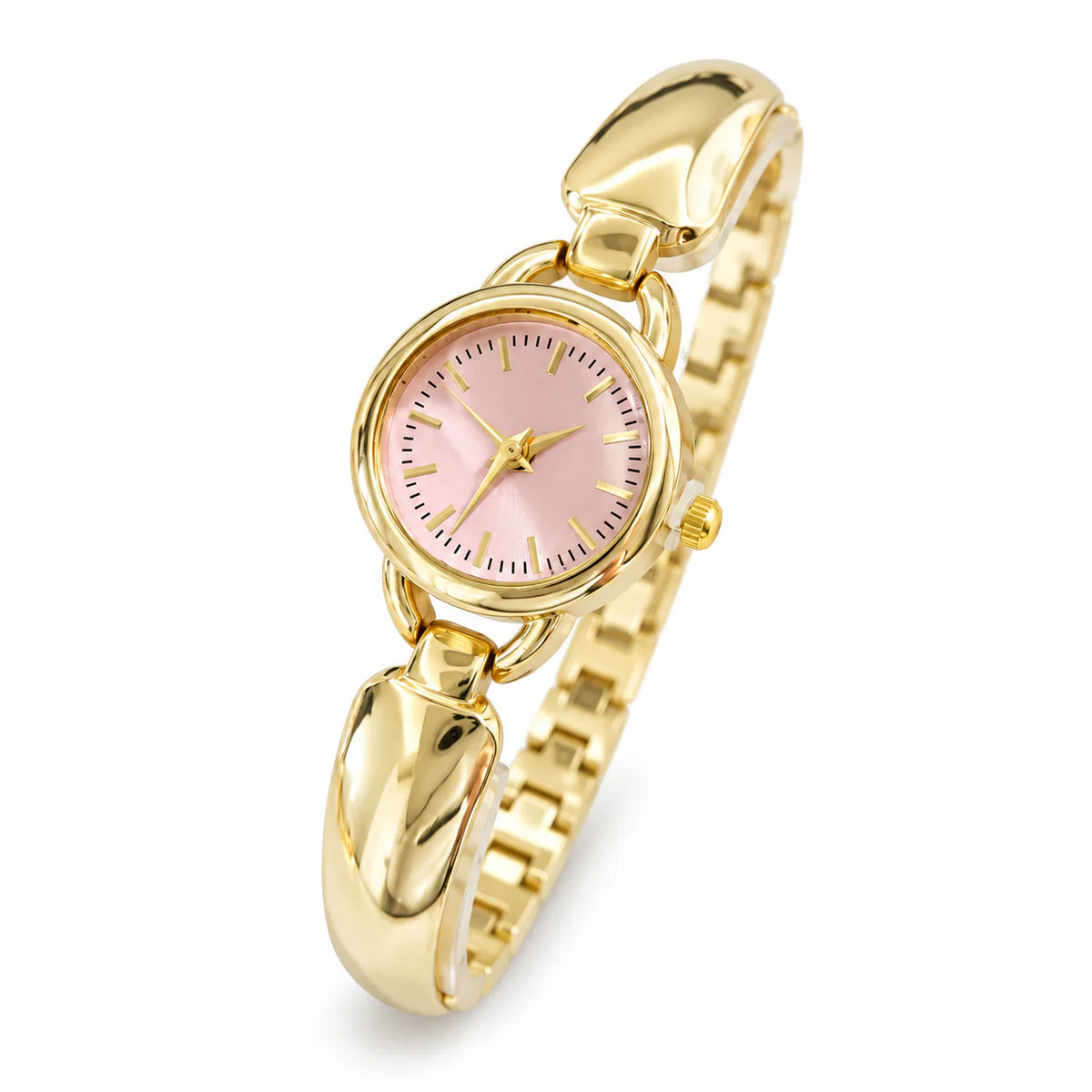 Pink-Dial Bracelet Watch - studio