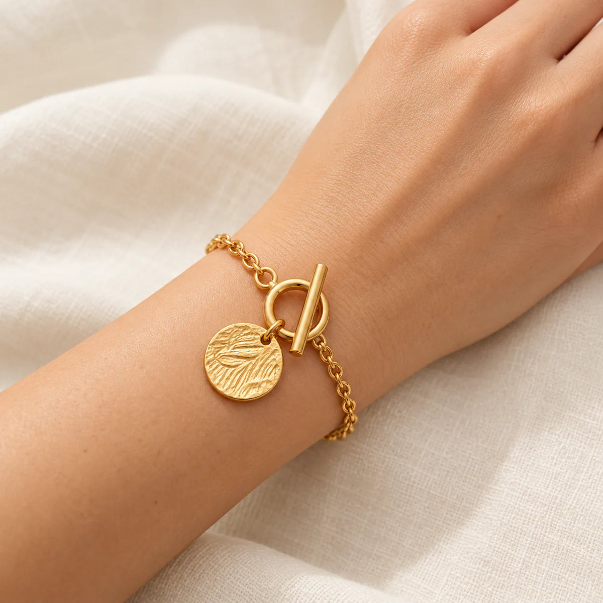 Cartier Toggle Bracelet - on model