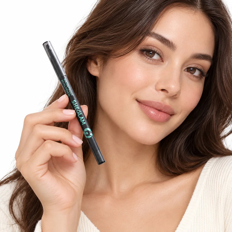 Waterproof Kohl Pencil - Black - Black - on model