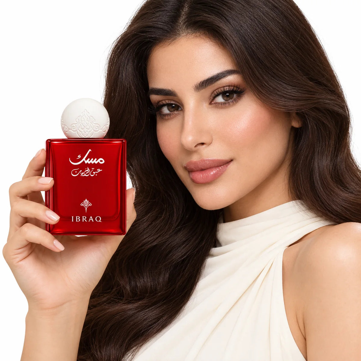 Musk Abaq Pomegranate by Ibrahim Al Qurashi - on model